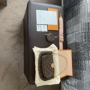 Louis Vuitton Multi Pouchette Crossbody Bag